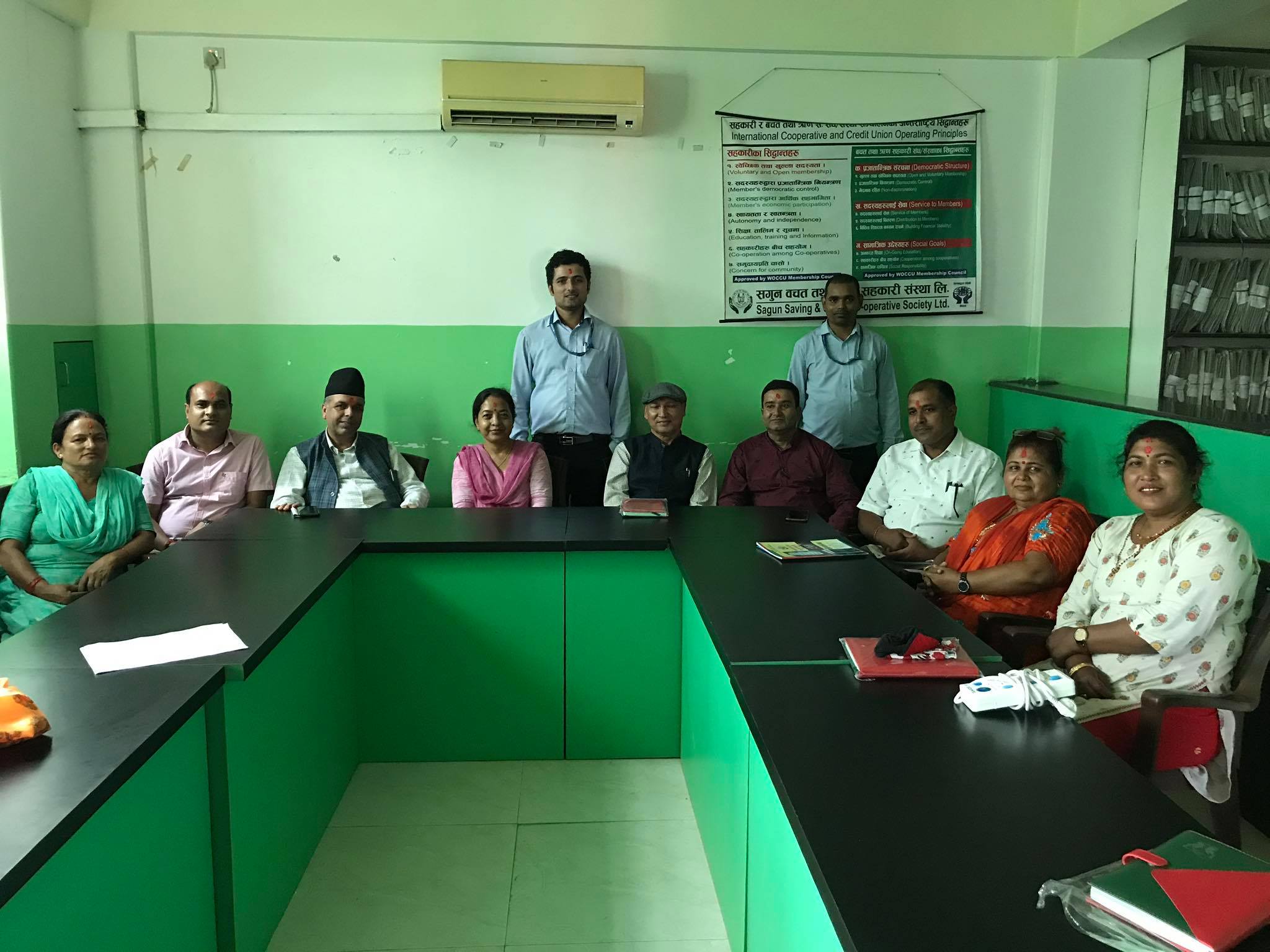 नेफ्स्कून सर्लाही फिल्ड कार्यालय व्यवस्थापन उपसमितिको बैठक सम्पन्न