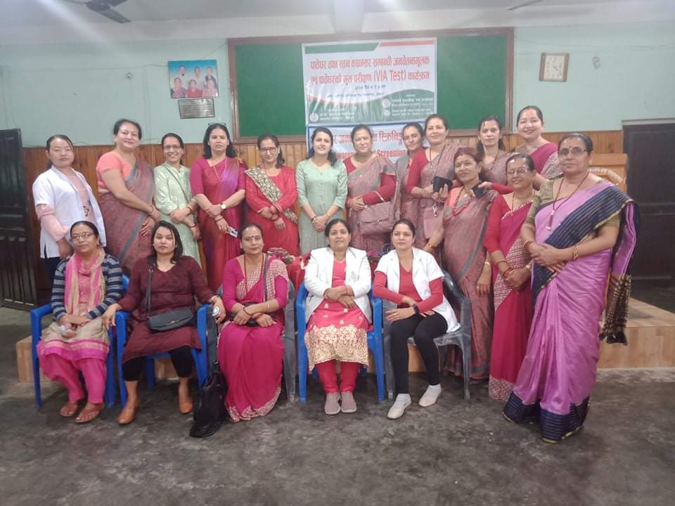 चितवनमा क्यान्सर सचेतना तथा स्क्रिनिङ कार्यक्रम सम्पन्न 