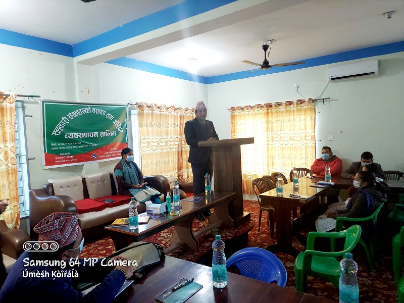 ठाकुरबाबा नगरपालिकाको आयोजनामा तरलता र जोखिम व्यवस्थापन तालिम सम्पन्न