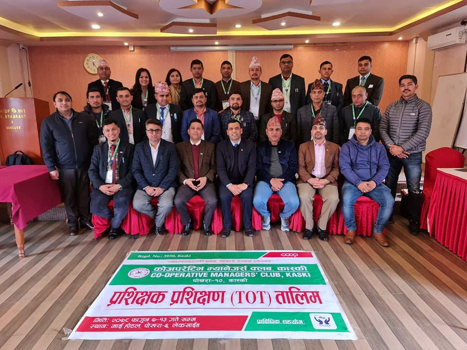 पोखरामा प्रशिक्षक प्रशिक्षण (TOT) तालिम सुरु