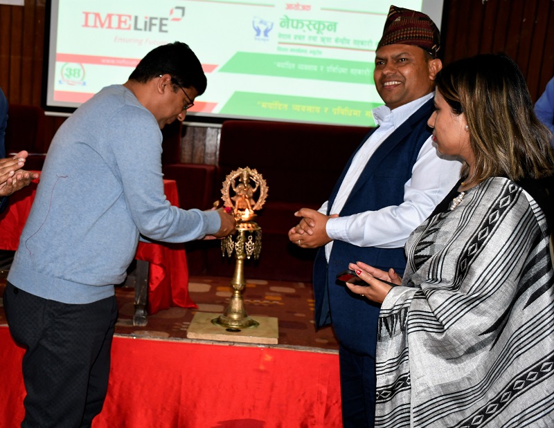 नेफ्स्कूनको न्यूरोड फिल्ड कार्यालय अन्तर्गतका साकोसहरुबीच अन्तरक्रिया 