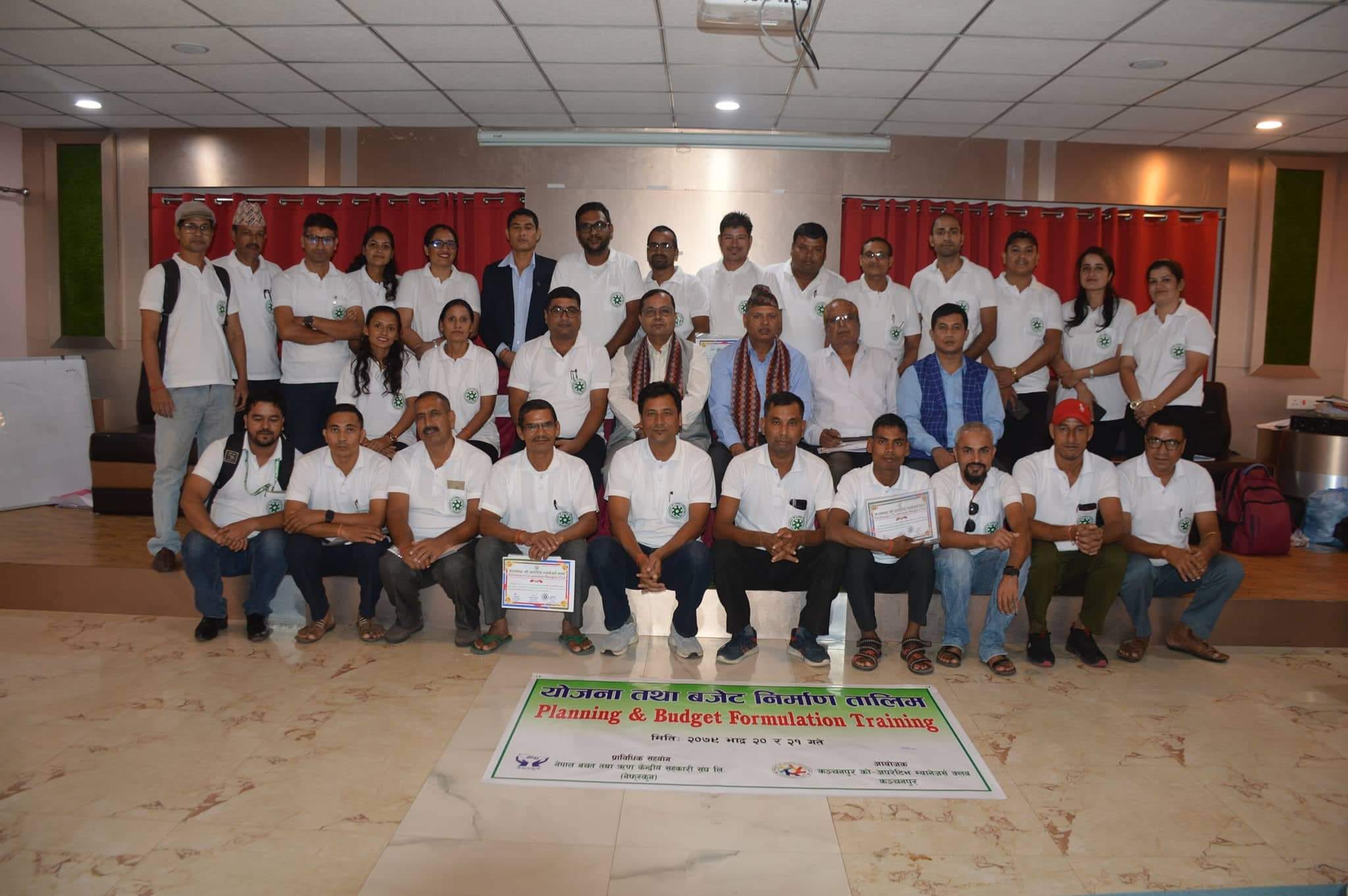 कञ्चनपुरमा साकोसहरुका लागि बार्षिक योजना तथा बजेट निर्माण तालिम सञ्चालन  