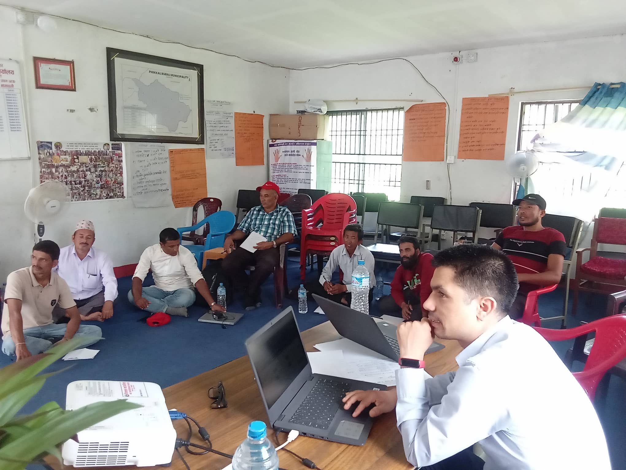 सिन्धुलीको फिक्कल गाउँपालिकामा सञ्चालित सहकारीहरुका लागि कोपोमिस तालिम