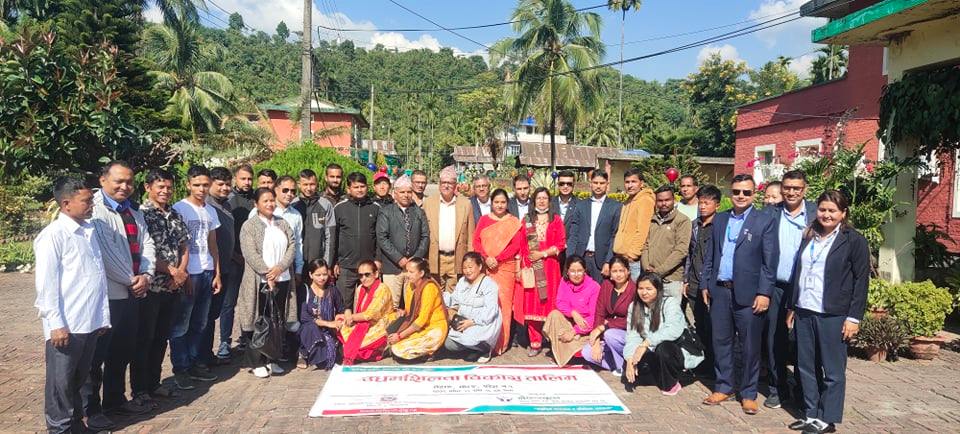 नेफ्स्कूनद्वारा लेटाङमा उद्यमशिलता विकास तालिम सञ्चालन 