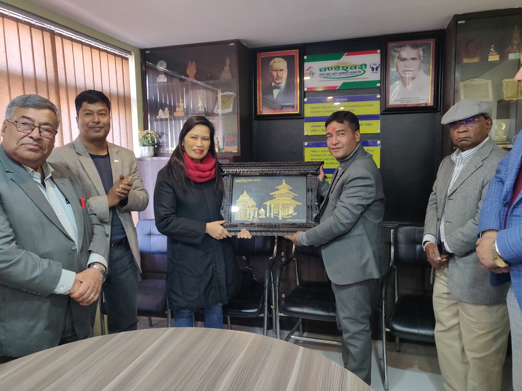 एशियाली ऋण महासंघद्वारा चण्डेश्वरी साकोस अवलोकन भ्रमण