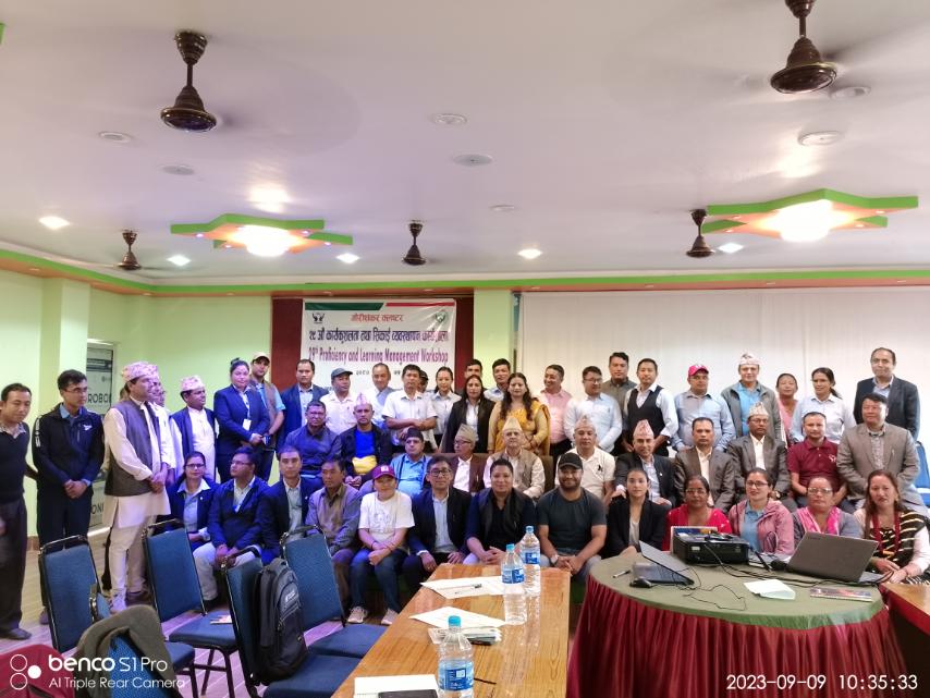 साहारा साकोसको आयोजनामा प्रोबेशन गौरीशंकर समुहको सिकाई व्यवस्थापन कार्यशाला सम्पन्न