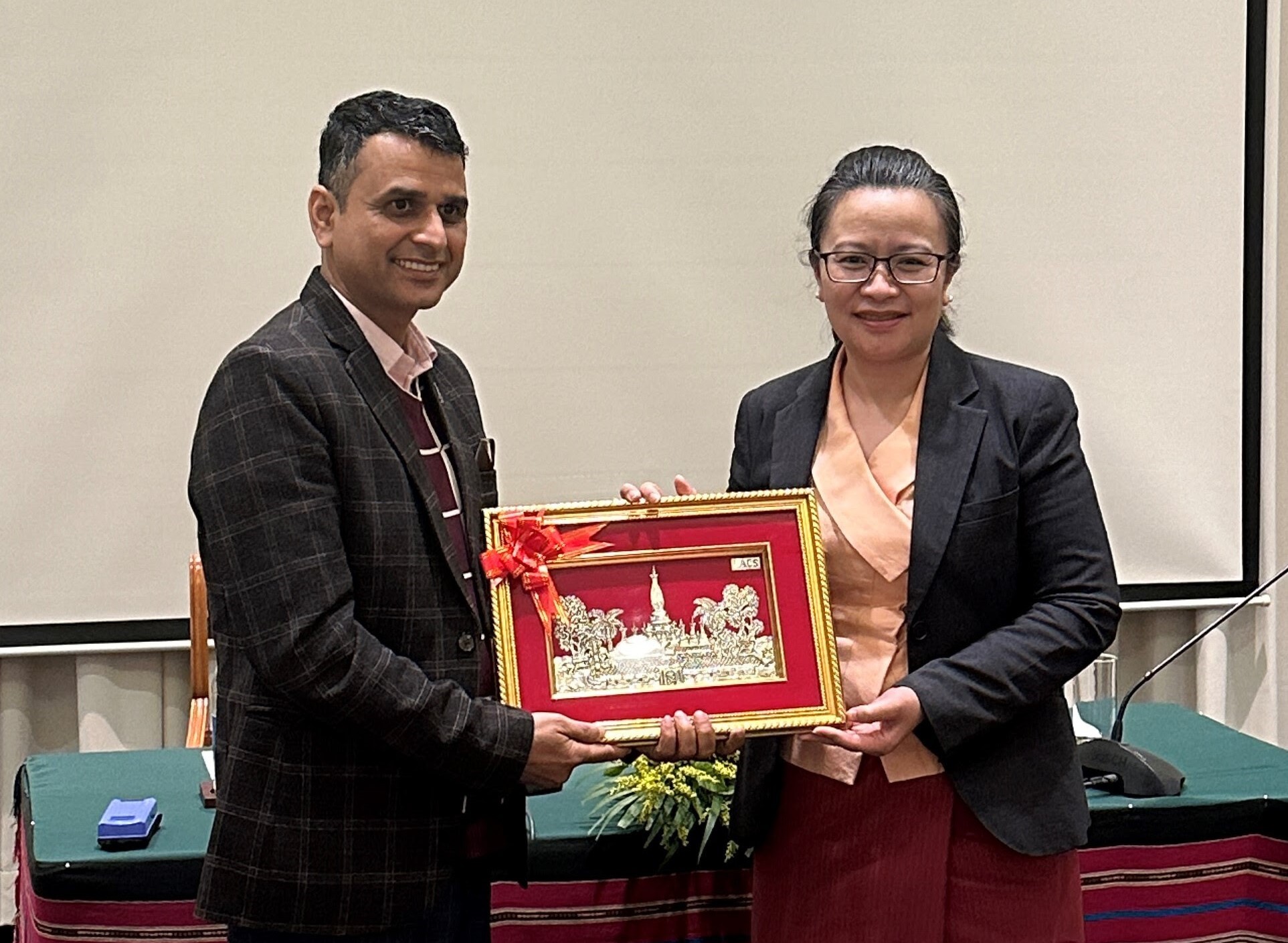 ACCU &DGRV Training for Bank of LaoPDR Officials
