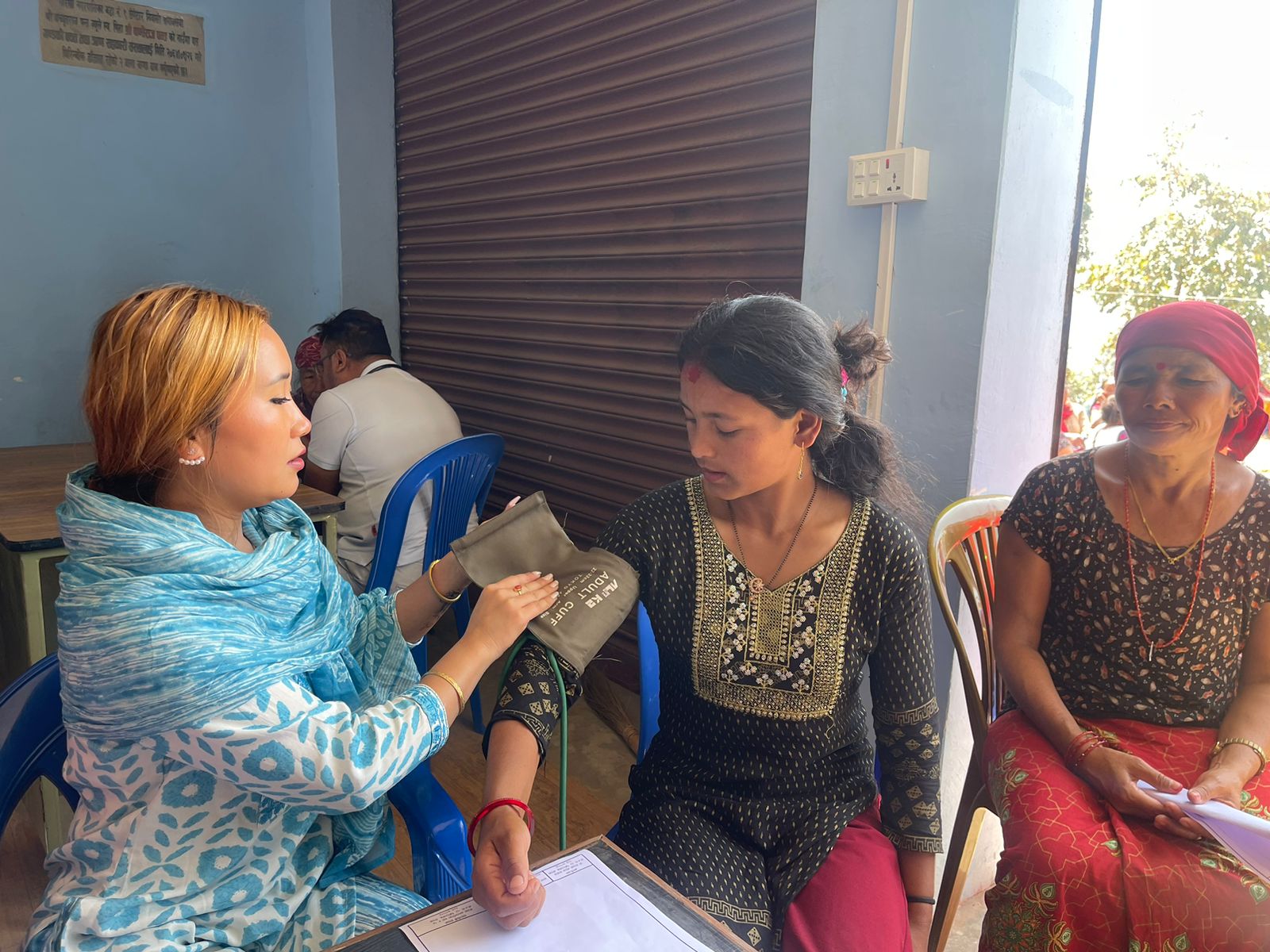 १ सय ८० महिलाको निःशुल्क  स्वास्थ्य परीक्षण