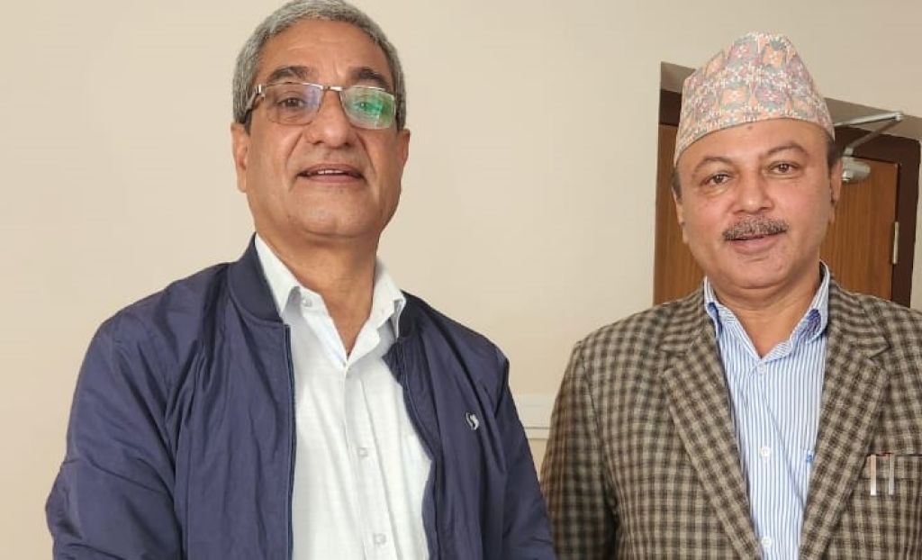 नेफ्स्कून अध्यक्ष ढकालद्वारा गृहमन्त्री लेखकसँग भेट, सहकारीका विषयमा सकारात्मक छलफल