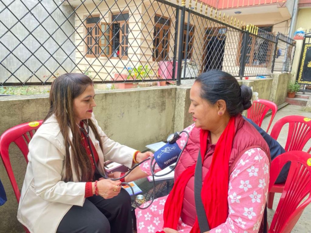 सामुदायिक साकोसले गर्यो सदस्य स्वास्थ्य शिविर सञ्चालन