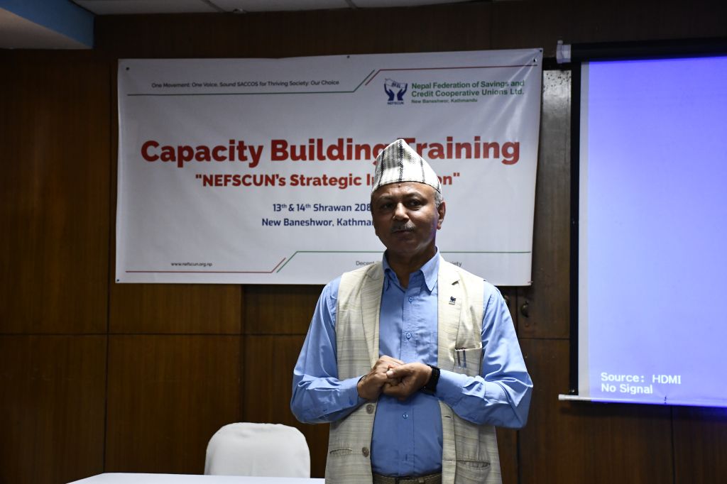 कर्मचारीको सामुहिक कार्यसक्षमताले नै साकोस अभियानलाई विश्वसनीय र जीवन्त बनाउँछ : अध्यक्ष ढकाल