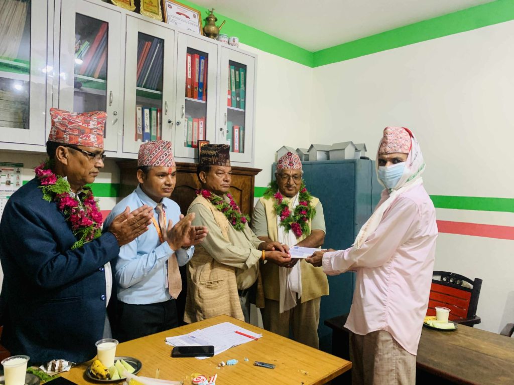 जनकल्याण साकोसको स्थापना दिवसमा क्यान्सर पिडितलाई सहयोग