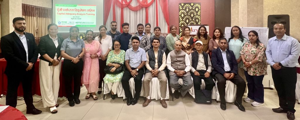 पुँजी पर्याप्तता विश्लेषण तालिम सञ्चालन गर्दै नेफ्स्कून 