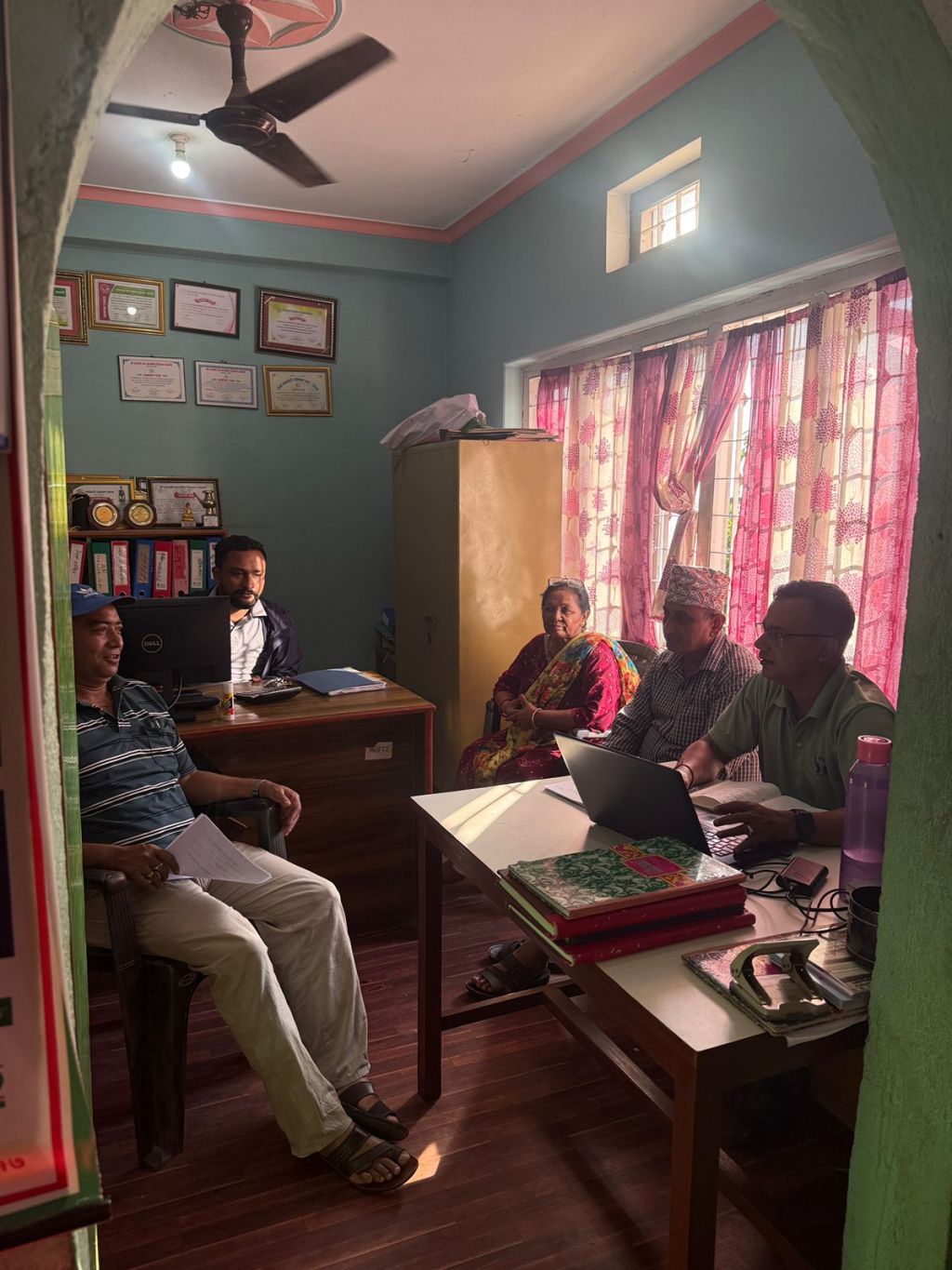 निसान साकोसको स्थलगत सुपरिवेक्षण....