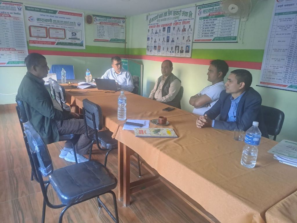 नारायणी साकोसको नेफ्स्कूनद्वारा स्थलगत सुपरिवेक्षण सम्पन्न