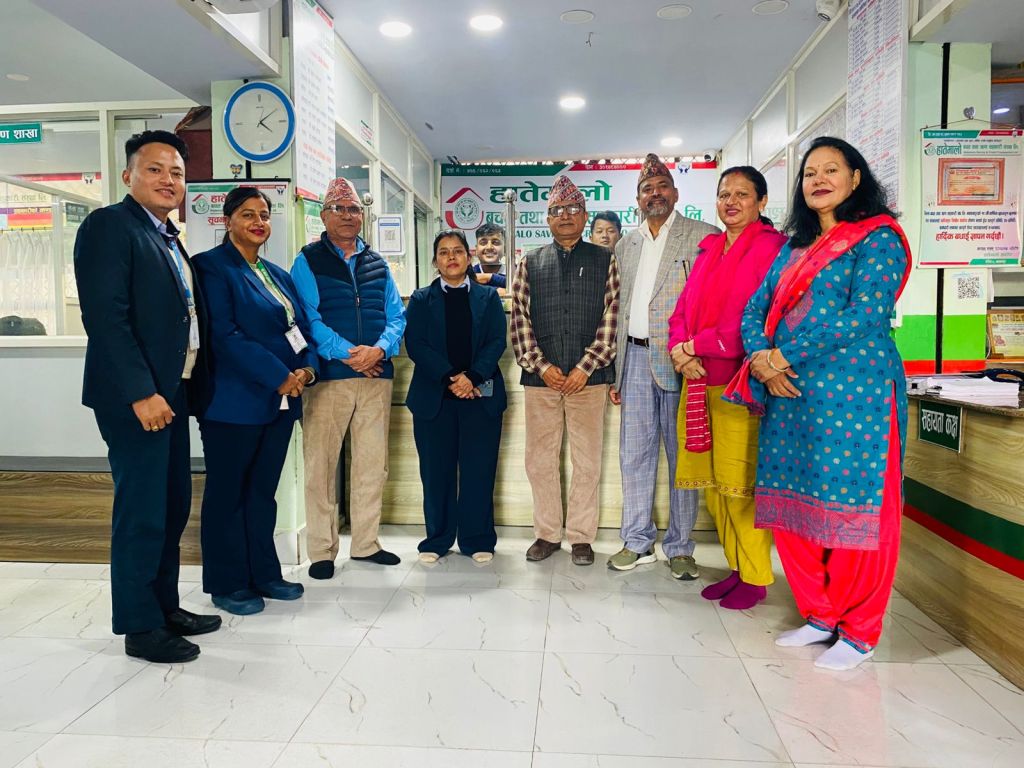 नेफ्स्कूनद्वारा हातेमालो साकोसमा अभिमुखिकरण तथा स्थलगत सुपरिवेक्षण सम्पन्न 