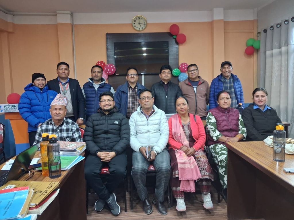 हातेमालो साकोसको स्थलगत सुपरिवेक्षण सम्पन्न
