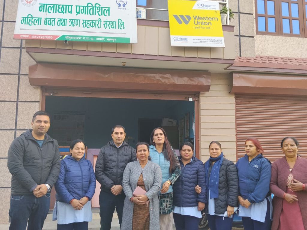 नालाछाप प्रगतिशील महिला साकोसको स्थलगत सुपरिवेक्षण सम्पन्न