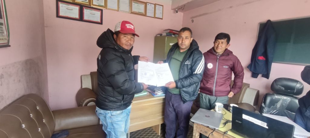 नेफ्स्कूनद्वारा दोलखाको नव जनउत्थान साकोस स्क्यान कार्यक्रममा आबद्ध साथै स्थलगत सुपरिवेक्षण सम्पन्न