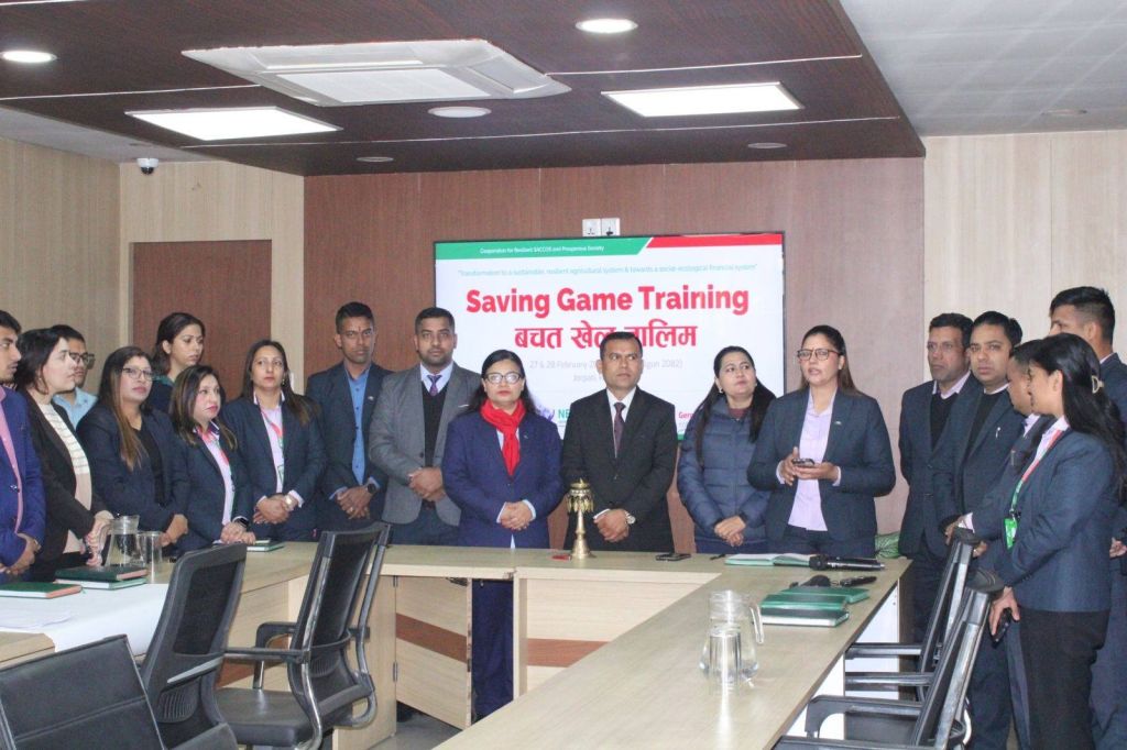  नेचुरल साकोसद्वारा कर्मचारीहरुका लागि बचत खेल तालिम सञ्चालन