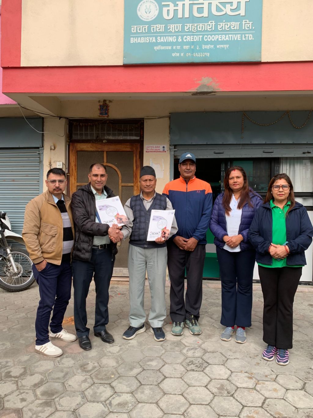 भक्तपुर स्थित भविष्य साकोस नेफ्स्कूनको स्क्यान कार्यक्रममा आबद्ध