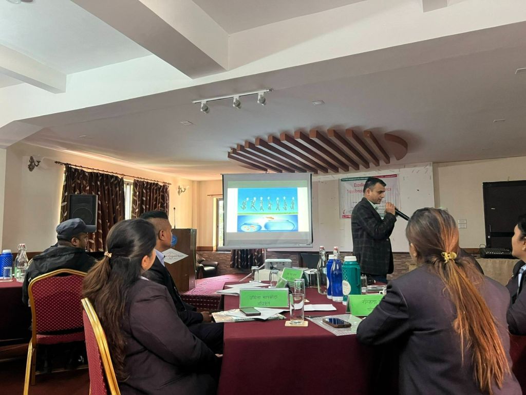 नयाँपाटी साकोसद्वारा “Excellence Mindset;Transforming HR Performance" तालिम सम्पन्न