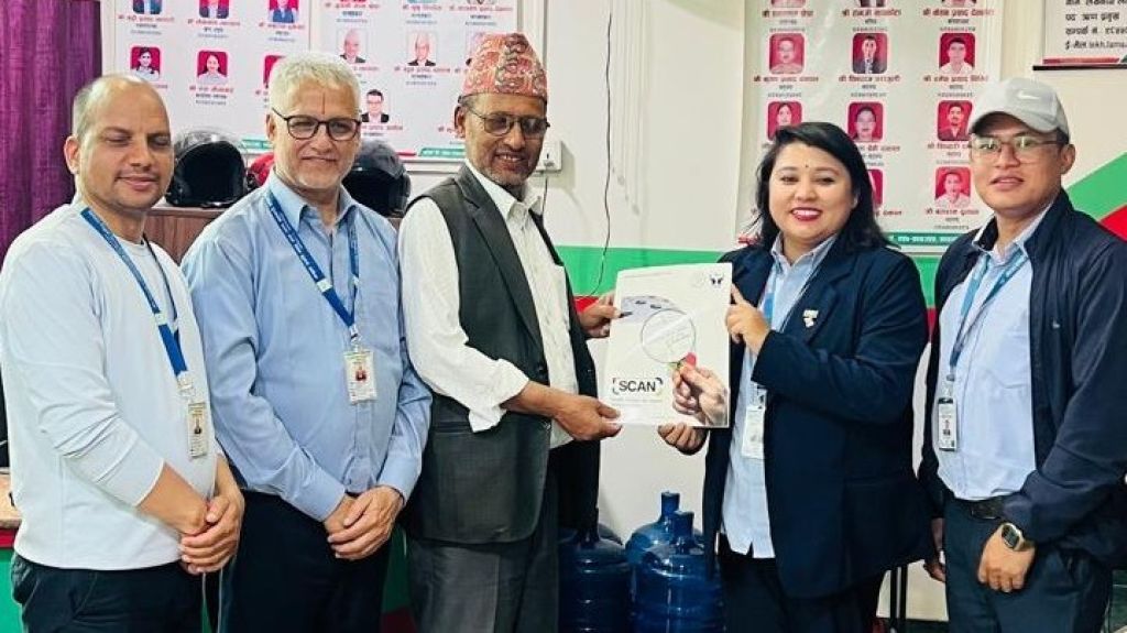 नमुना प्रगति साकोस र नेफ्स्कूनबीच ‘स्क्यान’ कार्यक्रम कार्यान्वयनका लागि सम्झौता