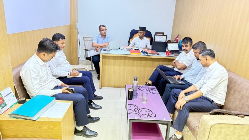 जोखिम न्यूनिकरण सहित दिगो साकोस अभियान अन्तर्गत सूर्यदर्शन साकोसको स्थलगत सुपरिवेक्षण