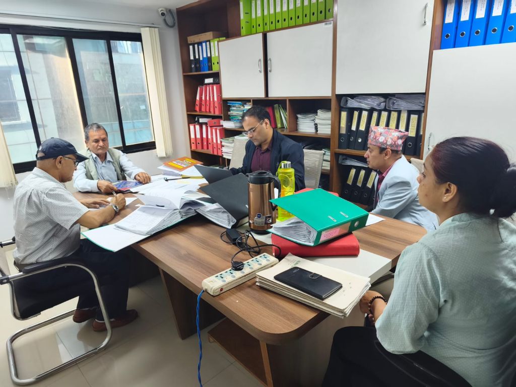 सुशासन र जोखिम न्यूनीकरणमा केन्द्रित ब्राइट साकोसमा नेफ्स्कूनद्धारा सुपरिवेक्षण