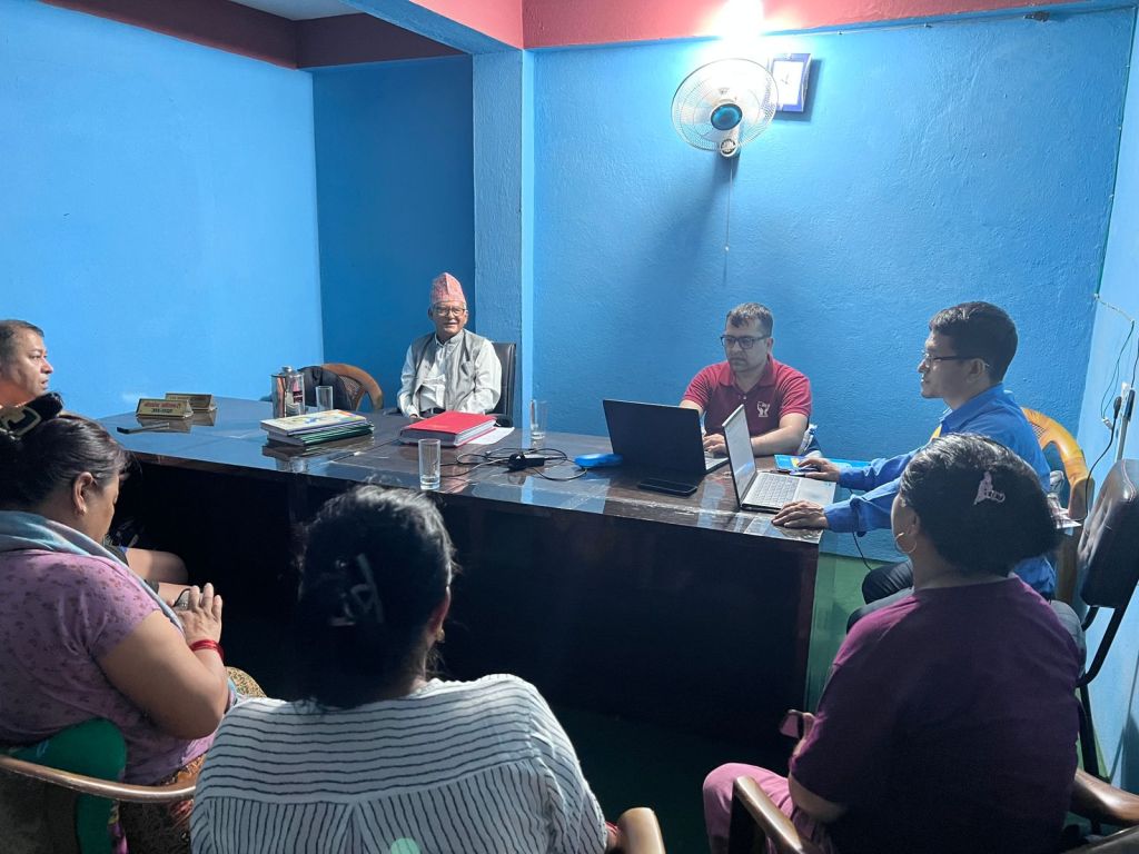 चितवन स्थित फिस्लिङ साकोसमा नेफ्स्कूनद्धारा स्थलगत सुपरिवेक्षण