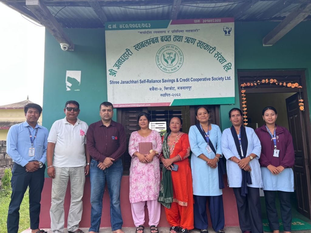 नेफ्स्कूनद्वारा श्री जनछहारी स्वावलम्बन साकोसको स्थलगत सुपरिवेक्षण सम्पन्न